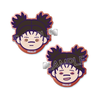 【グッズ-ヘアバンド】呪術廻戦 死滅回游 まるかお 前髪クリップ 脹相