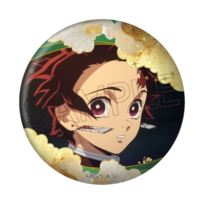 【グッズ-バッチ】鬼滅の刃 メタル缶バッジ -浮雲- Vol.1 竈門炭治郎