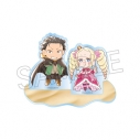 【グッズ-スタンドポップ】Re:ゼロから始める異世界生活 ミニキャラアクリルスタンド スバル&ベアトリスの画像