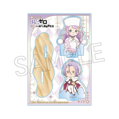 【グッズ-スタンドポップ】Re:ゼロから始める異世界生活 ミニキャラアクリルスタンド アナスタシア&ユリウス