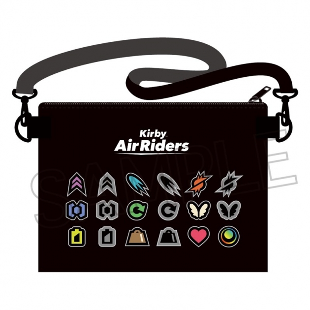 【グッズ-バッグ】星のカービィ カービィのエアライダー サコッシュ パワーアップアイテム