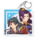 【グッズ-キーホルダー】薬屋のひとりごと ヴィンテージシリーズVol.3 ホロキーホルダー 猫猫&壬氏(砦)の画像