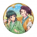 【グッズ-バッチ】薬屋のひとりごと ヴィンテージシリーズVol.3 キラキラ缶バッジ 猫猫&子翠Bの画像