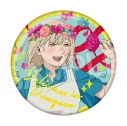 【グッズ-バッチ】ダンジョン飯 花冠 キラキラ缶バッジ ファリンの画像