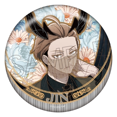 【グッズ-バッチ】桃源暗鬼 天使と悪魔 ヴィンテージシリーズ 缶バッジ 皇后崎 迅