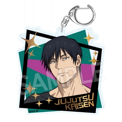 【グッズ-キーホルダー】呪術廻戦 5周年 箔押しアクリルキーホルダー 伏黒 甚爾(懐玉・玉折)