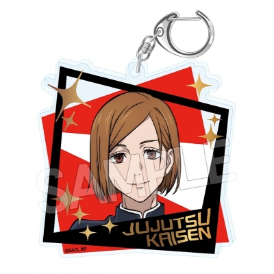 【グッズ-キーホルダー】呪術廻戦 5周年 箔押しアクリルキーホルダー 釘崎 野薔薇