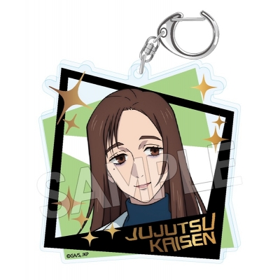 【グッズ-キーホルダー】呪術廻戦 5周年 箔押しアクリルキーホルダー 家入 硝子