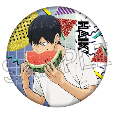 【グッズ-バッチ】ハイキュー!! シャインシリーズ キラキラ缶バッジVol.2 影山飛雄