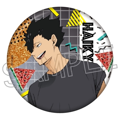 【グッズ-バッチ】ハイキュー!! シャインシリーズ キラキラ缶バッジVol.2 黒尾鉄朗