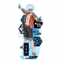 【グッズ-スタンドポップ】呪術廻戦 螺鈿風シリーズ アクリルスタンド Vol.1 五条悟C(めんそーれ)【再販】の画像
