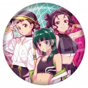 【グッズ-バッチ】薬屋のひとりごと エイプリルフール 2026Ver. ビビッドライン キラキラ缶バッジ bubblesの画像