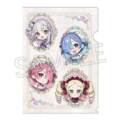 【グッズ-クリアファイル】Re:ゼロから始める異世界生活 -Royal Rose- クリアファイル B