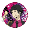 【グッズ-バッチ】TVアニメ『家庭教師ヒットマンREBORN!』 Nero e Magenta グリッター缶バッジ 雲雀 恭弥(10年後)の画像