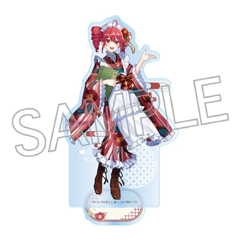 【グッズ-スタンドポップ】重音テト 和風モダンカフェ アクリルスタンド(L) A