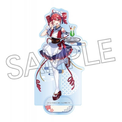 【グッズ-スタンドポップ】重音テト 和風モダンカフェ アクリルスタンド(L) B