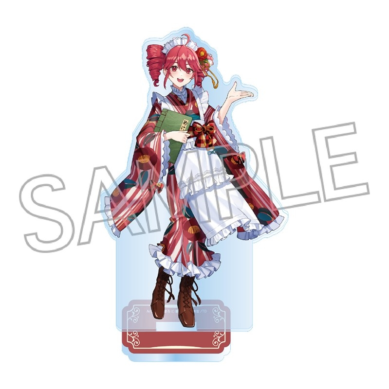 【グッズ-スタンドポップ】重音テト 和風モダンカフェ アクリルスタンド(M) A
