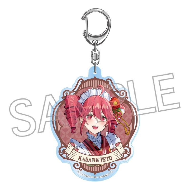 【Goods - Keychain】Kasane Teto Japanese Modern Cafe Acrylic Keychain A