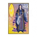 【グッズ-スタンドポップ】薬屋のひとりごと フラワーモチーフVol.3 アクリルスタンド 壬氏B(スミレ)の画像