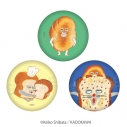 【グッズ-バッチ】パンどろぼう ミニ缶バッジセット パンどろぼう&にせパンどろぼうの画像