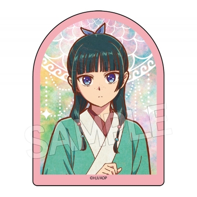 【グッズ-ステッカー】アニメ『薬屋のひとりごと』 ヴィンテージシリーズVol.4 ステッカー 猫猫B(桃)
