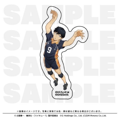 【グッズ-ステッカー】ハイキュー!! TOUCH THE DREAM ダイカットステッカー 影山飛雄(ユニフォーム)