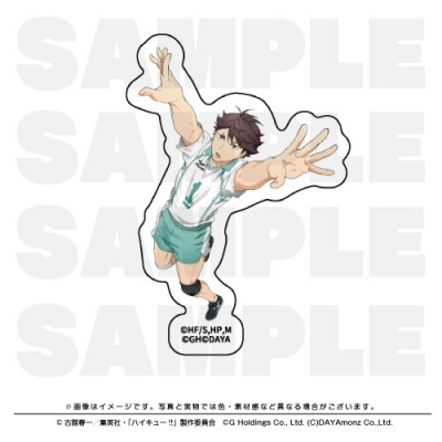 【グッズ-ステッカー】ハイキュー!! TOUCH THE DREAM ダイカットステッカー 及川徹(ユニフォーム)