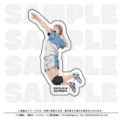 【グッズ-ステッカー】ハイキュー!! TOUCH THE DREAM ダイカットステッカー 池尻隼人