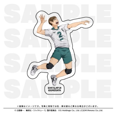 【グッズ-ステッカー】ハイキュー!! TOUCH THE DREAM ダイカットステッカー 二口堅治(ユニフォーム)