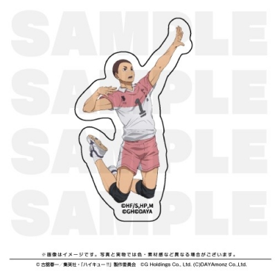 【グッズ-ステッカー】ハイキュー!! TOUCH THE DREAM ダイカットステッカー 中島猛