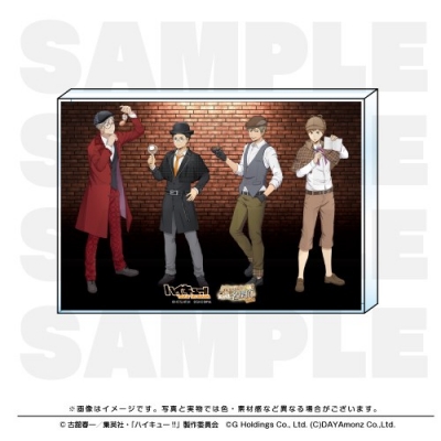 【グッズ-置きもの】ハイキュー!! TOUCH THE DREAM アクリルブロック 難事件を解決!? 気分は名探偵