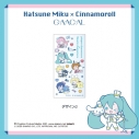 【グッズ-シール】GAACAL×初音ミク×シナモロール 転写シール デザインdの画像