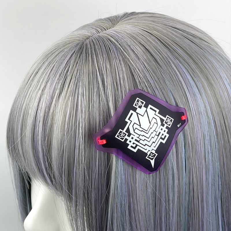 【グッズ-ヘアバンド】仮面ライダーゼロワン 装甲バレッタユニット 滅亡迅雷.net model