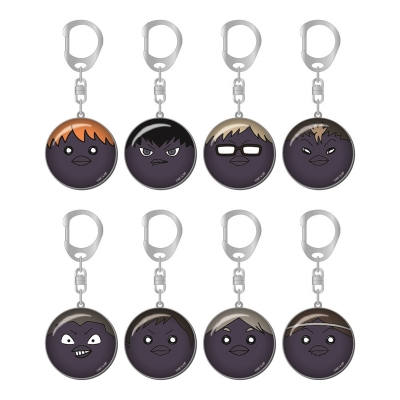 【グッズ-キーホルダー】ハイキュー!! トレーディングガラスキーホルダー カラスノガラス【全8種】