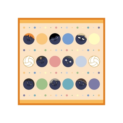 【グッズ-タオル】ハイキュー!! ハンドタオル カラスノガラス