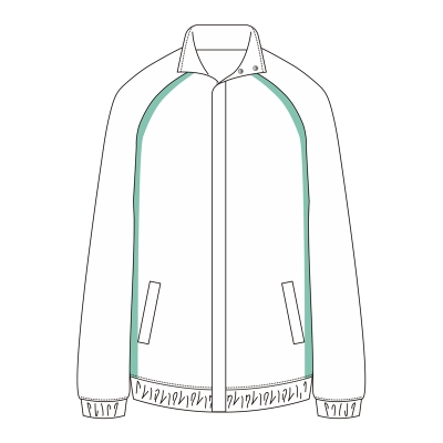 【グッズ-ジャンパー・コート】ハイキュー!! ジャージ 青葉城西高校 L