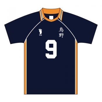 グッズ-Tシャツ】ハイキュー!! ユニフォーム 烏野高校 影山飛雄 L 