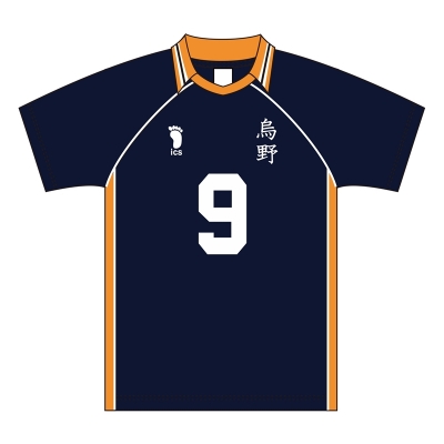 【グッズ-Tシャツ】ハイキュー!! ユニフォーム 烏野高校 影山飛雄 L