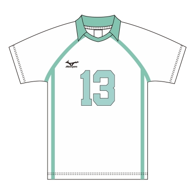 【グッズ-Tシャツ】ハイキュー!! ユニフォーム 青葉城西高校 国見 英 L