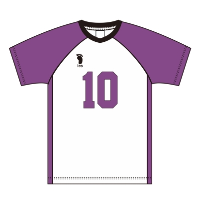 【グッズ-Tシャツ】ハイキュー!! ユニフォーム 白鳥沢学園高校 白布賢二郎 M