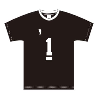 【グッズ-Tシャツ】ハイキュー!! ユニフォーム 稲荷崎高校 北 信介 L