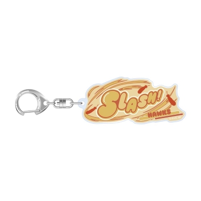 【グッズ-キーホルダー】僕のヒーローアカデミア 10周年記念 擬音アクリルキーホルダー ホークス