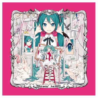 【グッズ-ハンカチ】初音ミクとEko iXimaのミクストメディア展 大判ハンカチ <A>