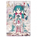 【グッズ-バッチ】初音ミクとEko iXimaのミクストメディア展 スクエア缶バッジ <A>の画像
