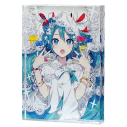 【グッズ-置きもの】初音ミクとEko iXimaのミクストメディア展 アクリルブロック <C>の画像