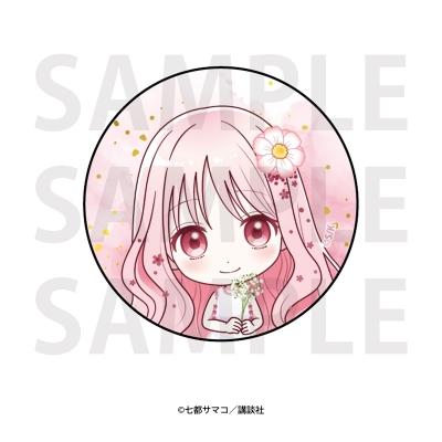 【グッズ-マグネット】花とくちづけ ガラスマグネット 宮沢かすみ