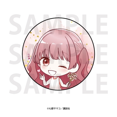 【グッズ-マグネット】花とくちづけ ガラスマグネット マイ