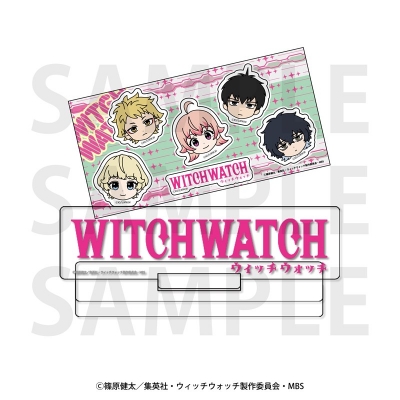 【グッズ-セットもの】TVアニメ『ウィッチウォッチ』 ロゴアクリルブロック&ステッカーセット