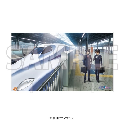 【グッズ-置きもの】『機動戦士ガンダムSEED FREEDOM』 「JR東海×ガンダムシリーズ」~Journey with Gundam~ 第2弾 キービジュアルアクリルパネル