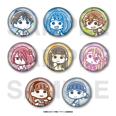 【グッズ-バッチ】TVアニメ「負けヒロインが多すぎる!」×スズキハルカ トレーディングメタリック缶バッジ(全8種)